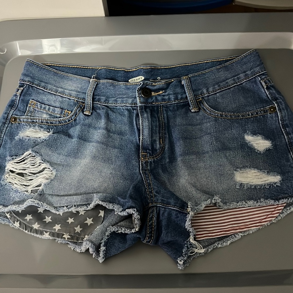 Women’s/juniors blue jean shorts